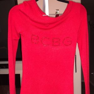 BCBG brand new long sleeve sweater